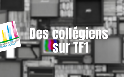 Les élèves du collège Saint-François de Sales sur TF1